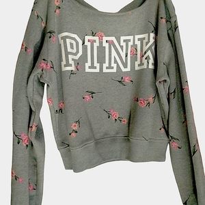 Victoria's secret off the shoulder sweatshirt